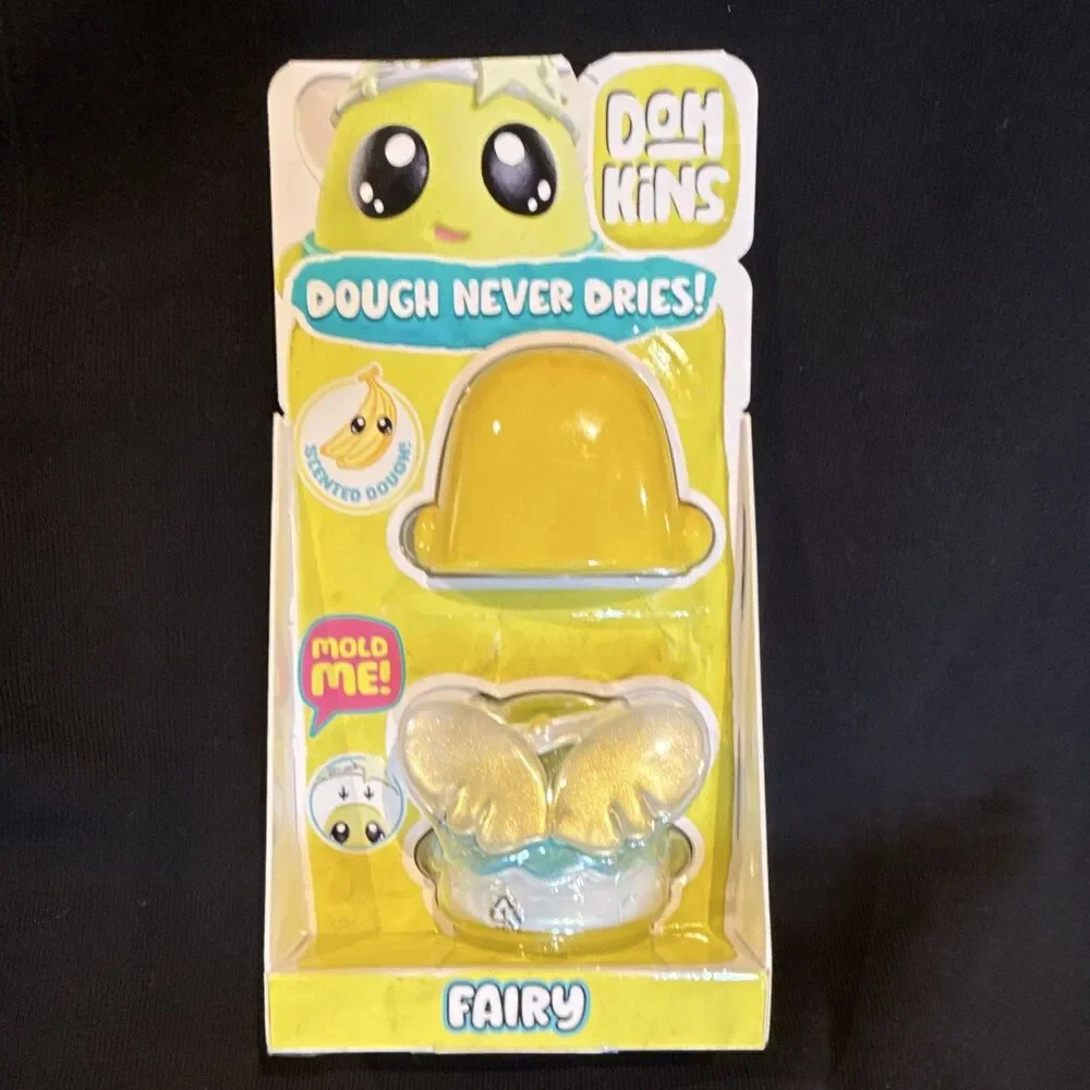 MGA Dohkins Fairy Scented Dough Never Dries Mold Me! Set MPN 595496 3+